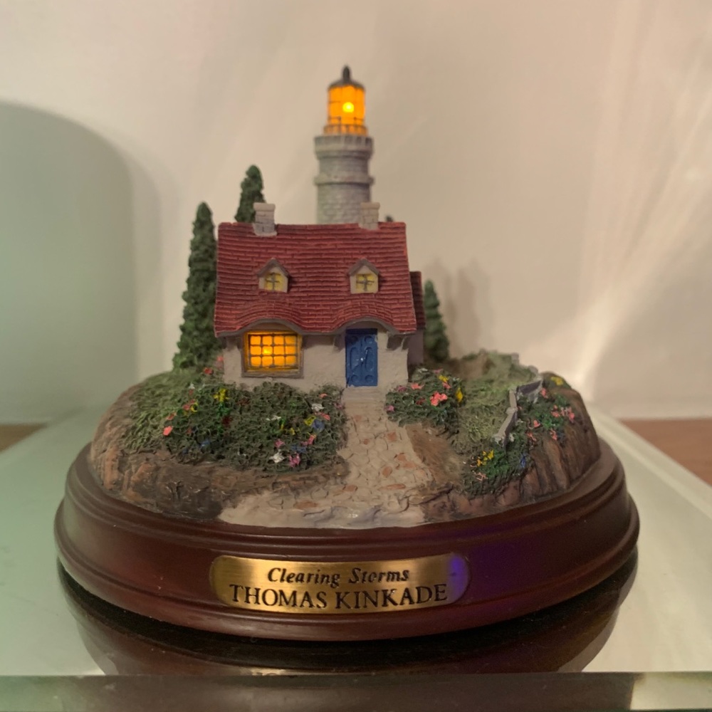 Thomas Kinkade Clearing Storms Lighthouse